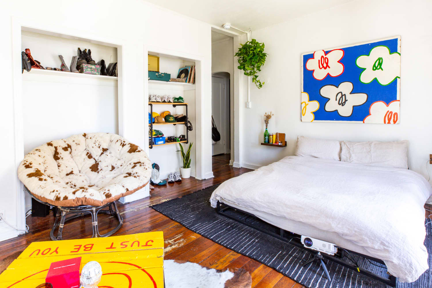 Shoes on discount wall ideas